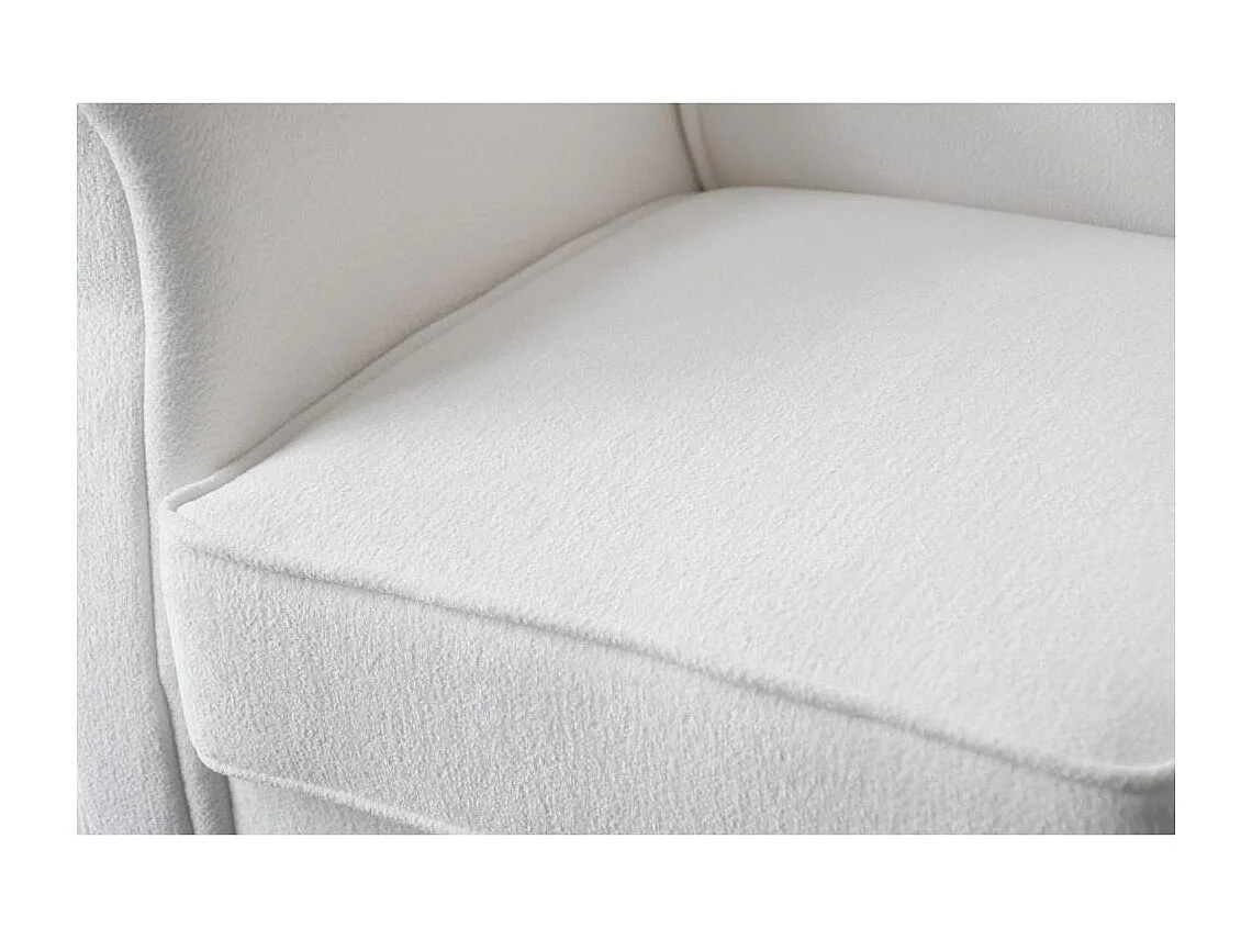 OHRENSESSEL Leonardo beige boucle-stoff