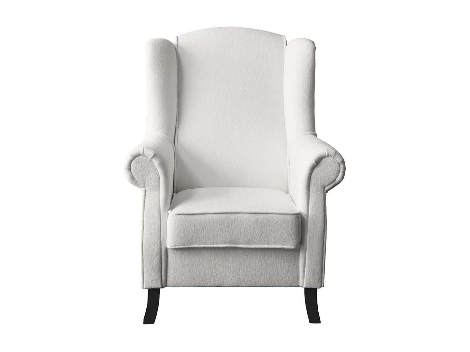 OHRENSESSEL Leonardo beige boucle-stof