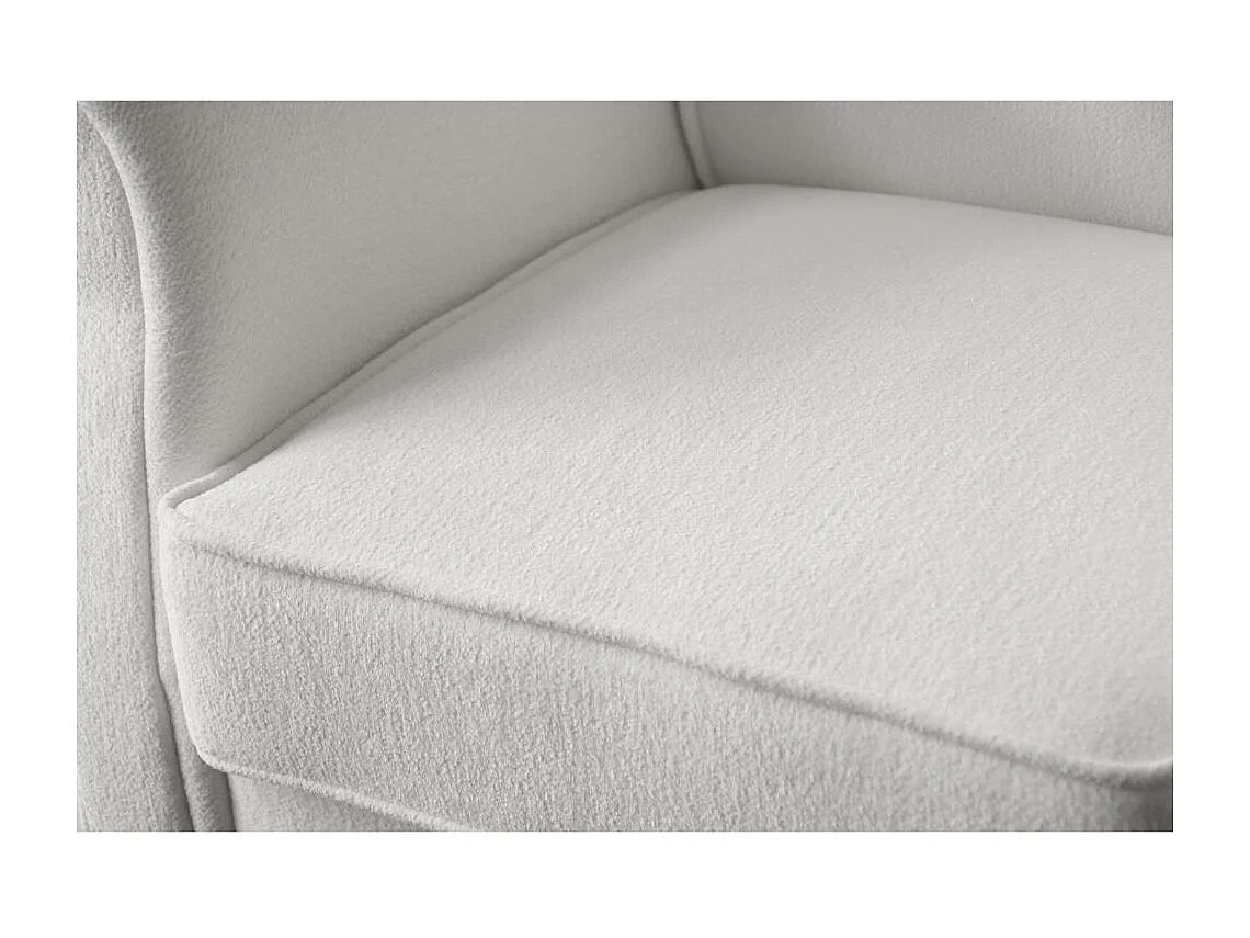 OHRENSESSEL Leonardo beige boucle-stof