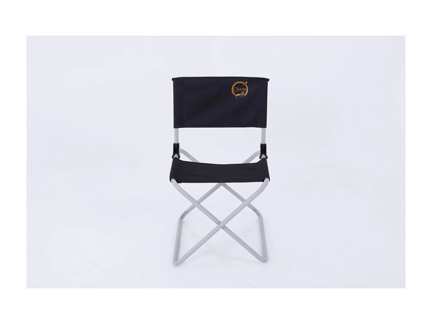 Lot de 2 chaises pliables pécheur de camping - O'Camp  - Dimensions : 47 x 40 x 68 cm