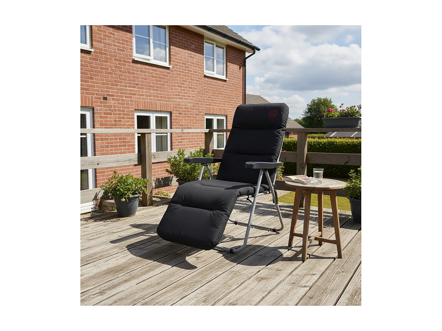 Lot de 2 fauteuils de camping relax pliables - O'camp - Multipositions - 62 x 105 x 92 x cm