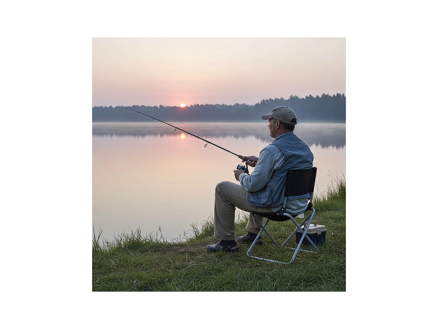 O'Camp Silla de camping plegable - - Dimensiones: 47 x 40 x 68 cm