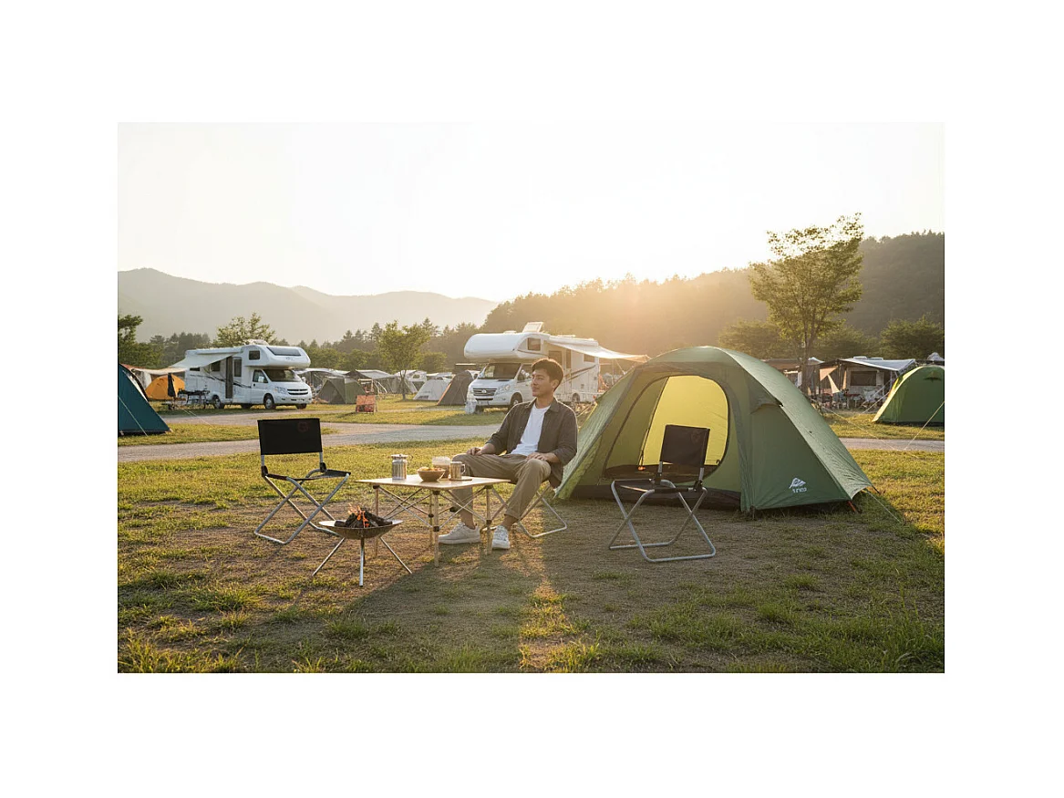 O'Camp Silla de camping plegable - - Dimensiones: 47 x 40 x 68 cm