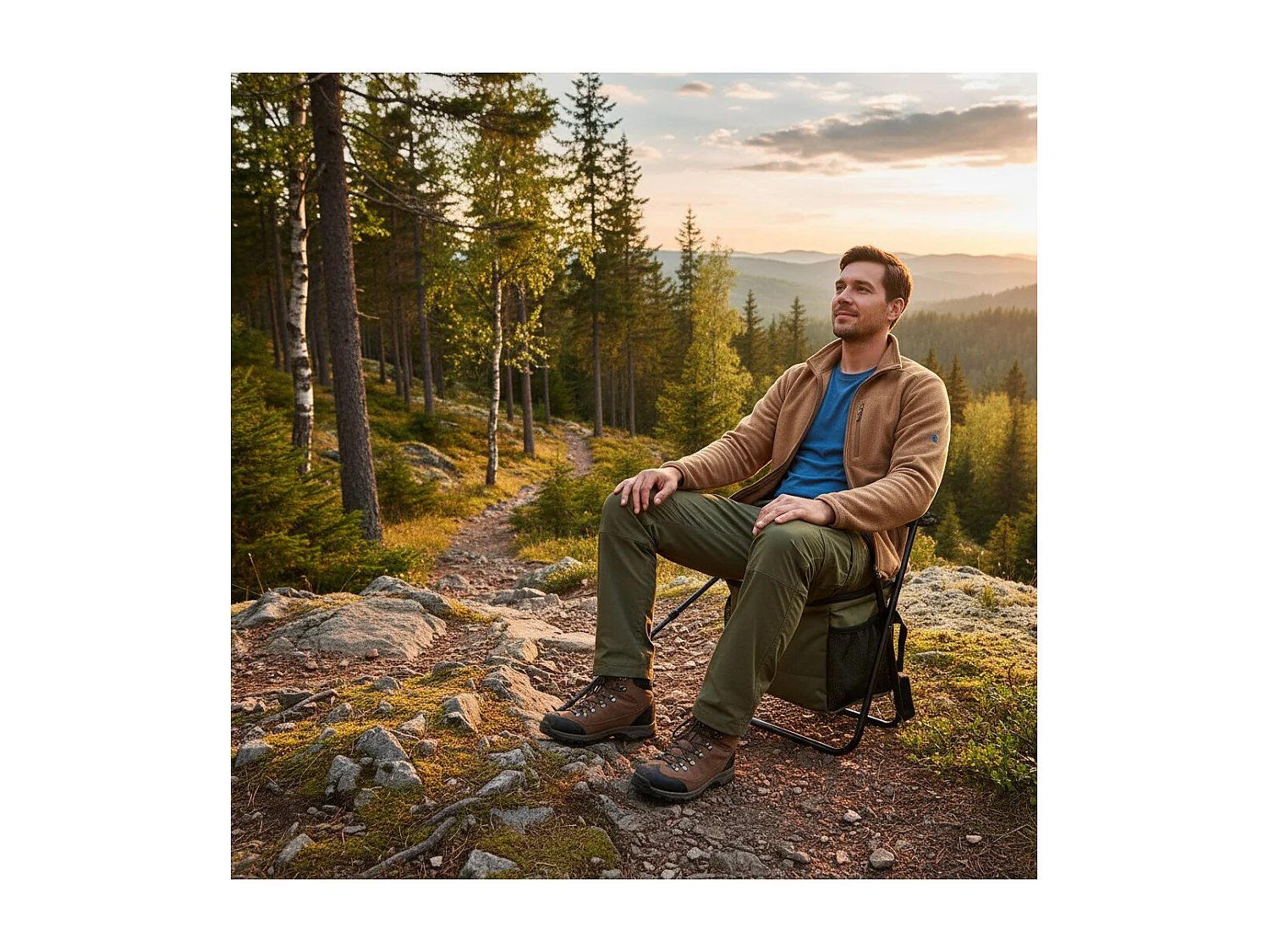 Koh Lanta Opvouwbaar campingzitje - - Vak met geïsoleerde zak