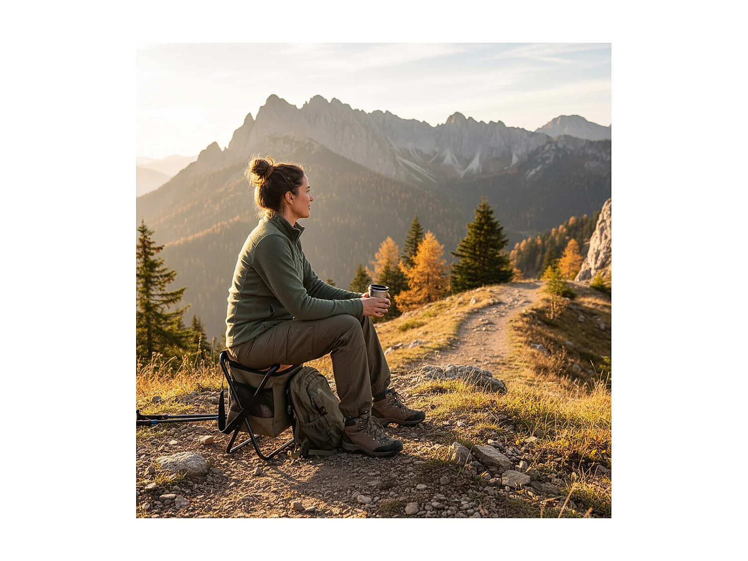 Koh Lanta Opvouwbaar campingzitje - - Vak met geïsoleerde zak