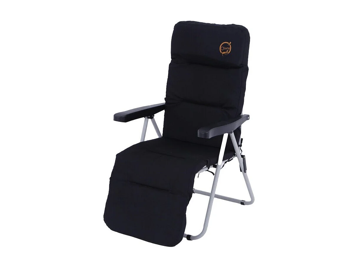 Klappbarer Relax-Camping-Sessel - O'camp - Multipositionen - Abmessungen: 62 x 92 x 105 cm