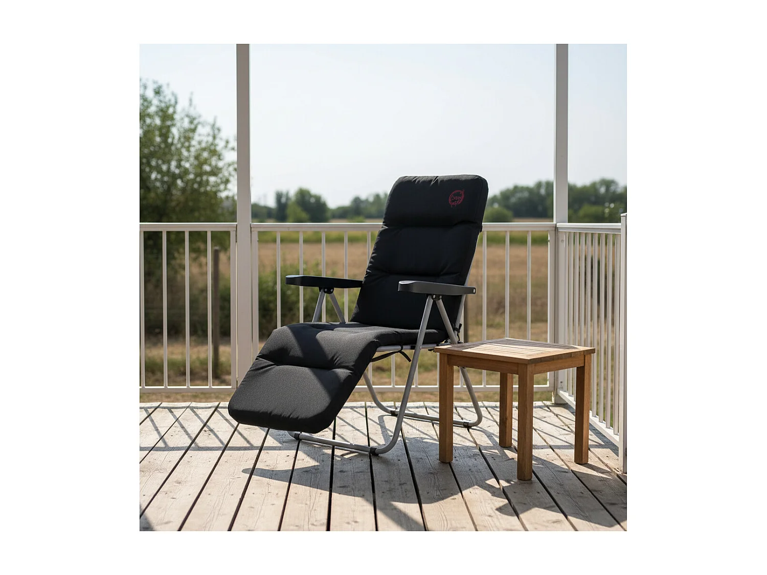 Klappbarer Relax-Camping-Sessel - O'camp - Multipositionen - Abmessungen: 62 x 92 x 105 cm