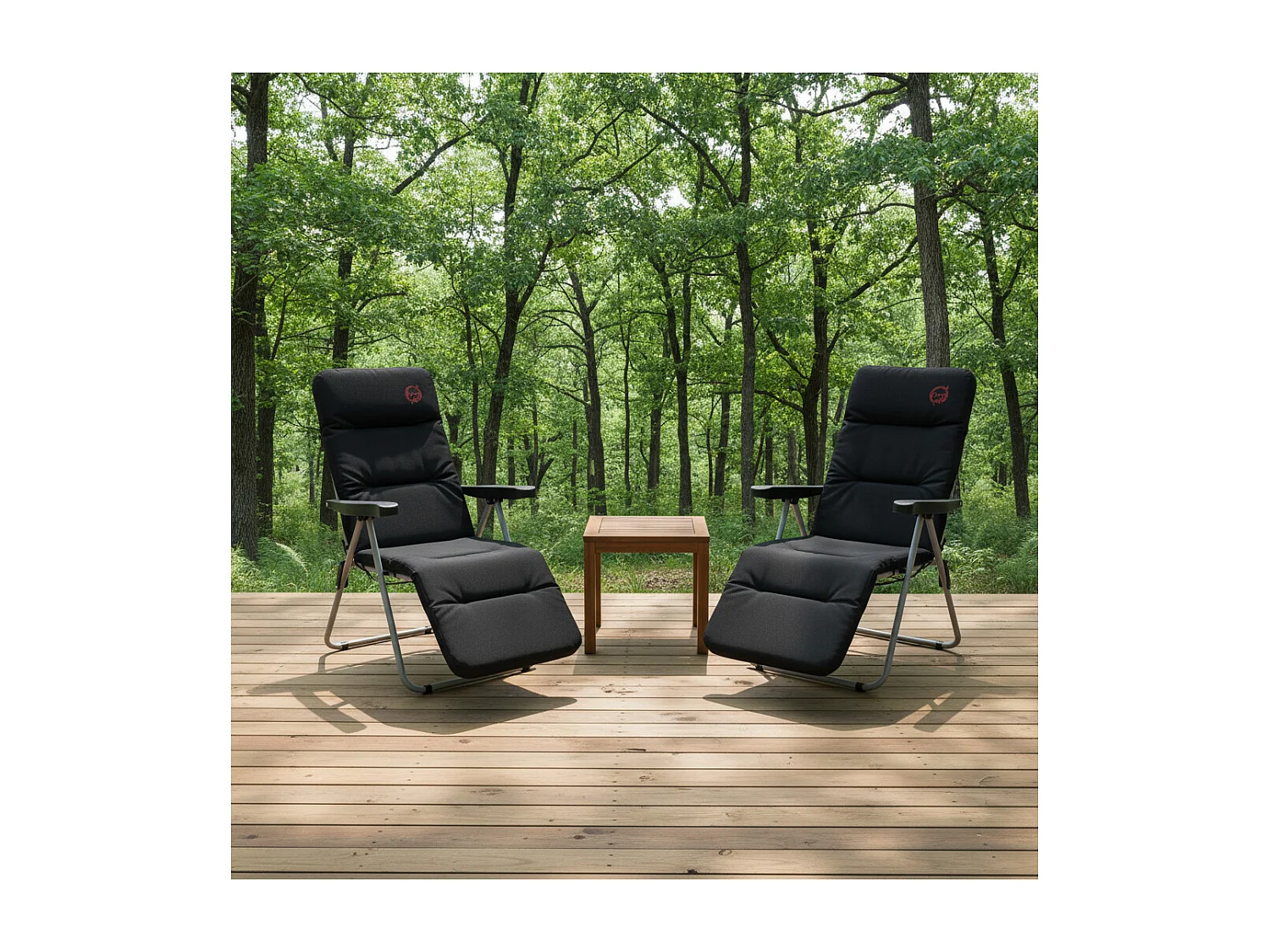 Klappbarer Relax-Camping-Sessel - O'camp - Multipositionen - Abmessungen: 62 x 92 x 105 cm
