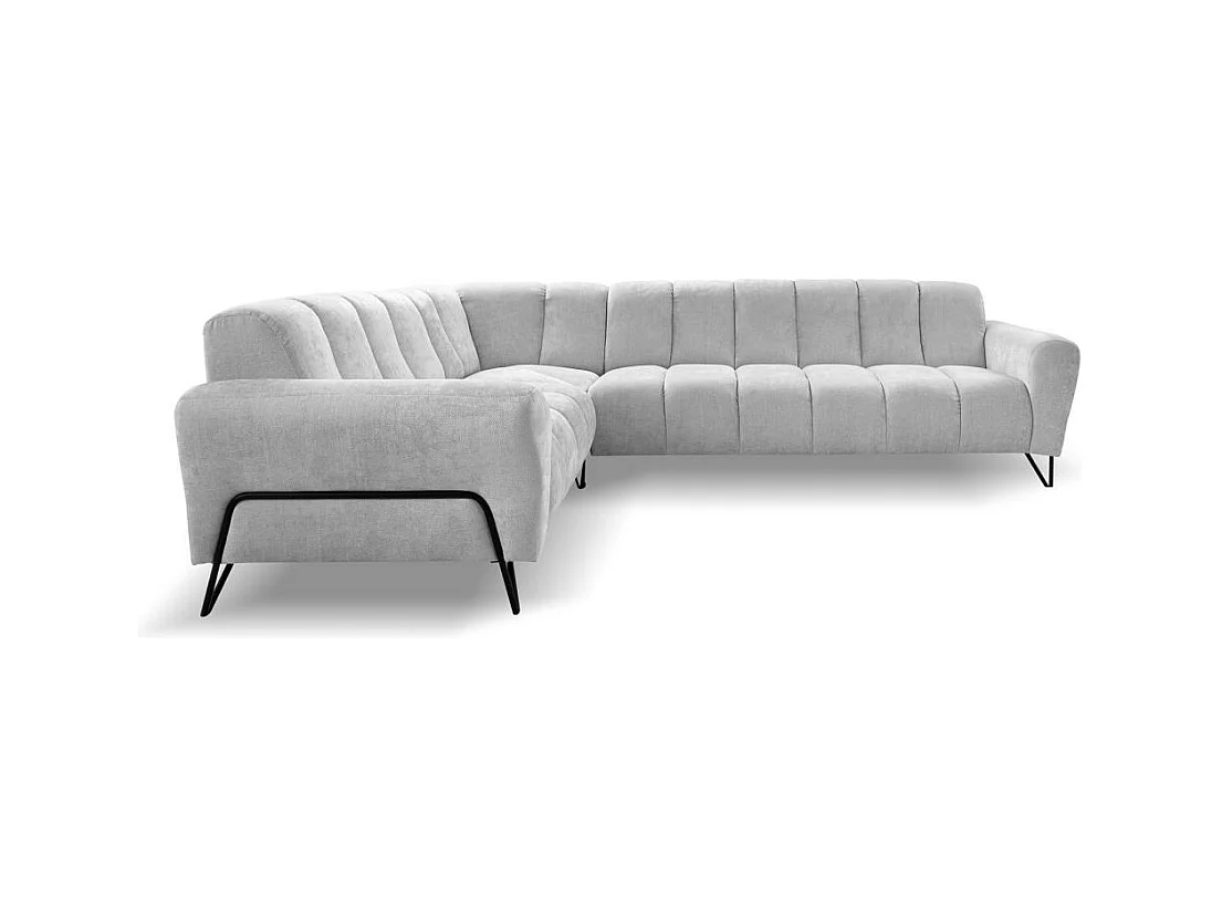 ECKSOFA Volare ohne Schlaffunktion hellgrau rechts