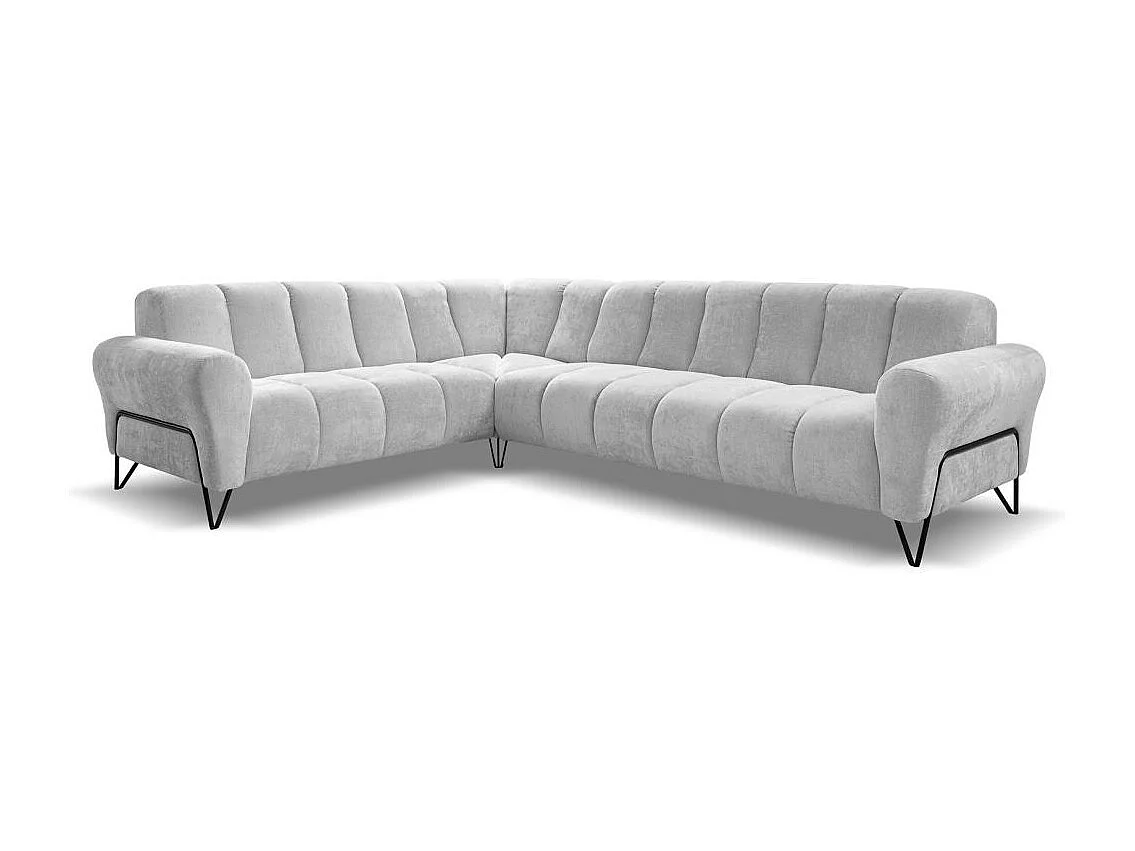 ECKSOFA Volare ohne Schlaffunktion hellgrau rechts