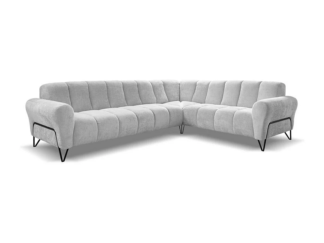 Hoekbank Volare zonder slaapfunctie lichtgrijs links