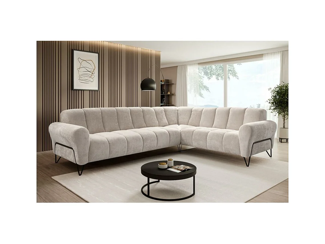 ECKSOFA Volare ohne Schlaffunktion beige links