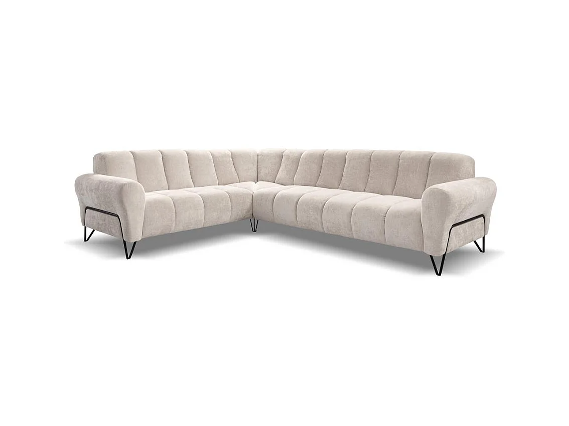 ECKSOFA Volare ohne Schlaffunktion beige rechts
