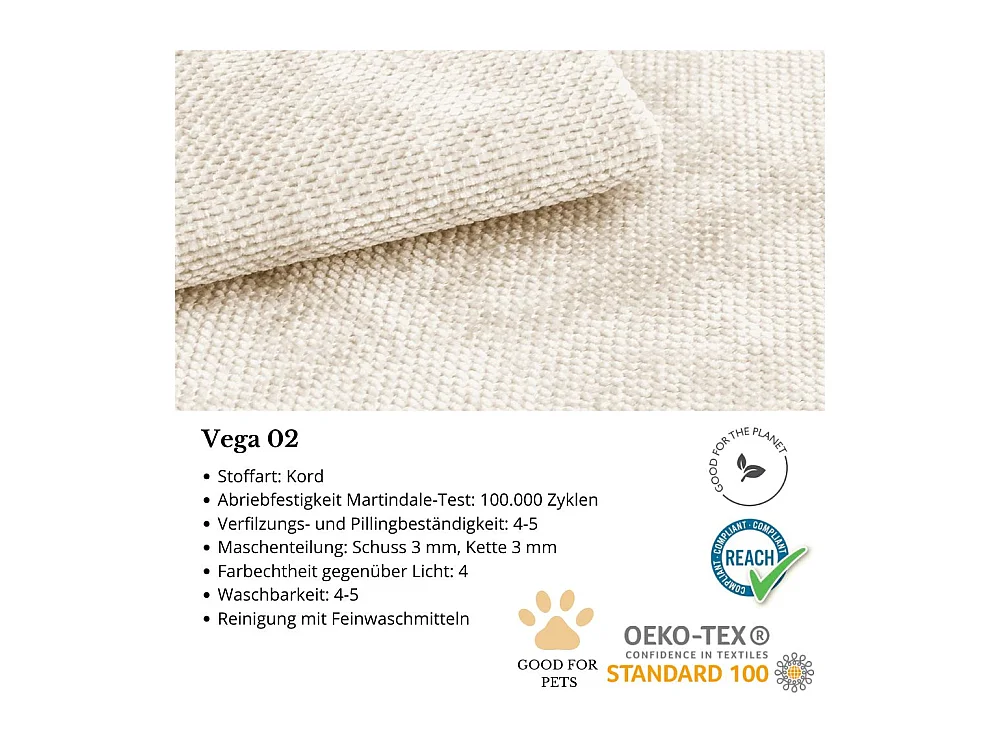 ECKSOFA Volare ohne Schlaffunktion beige rechts