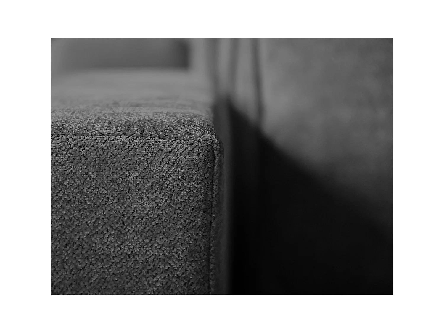 Hoekbank Parma zonder slaapfunctie grijs links