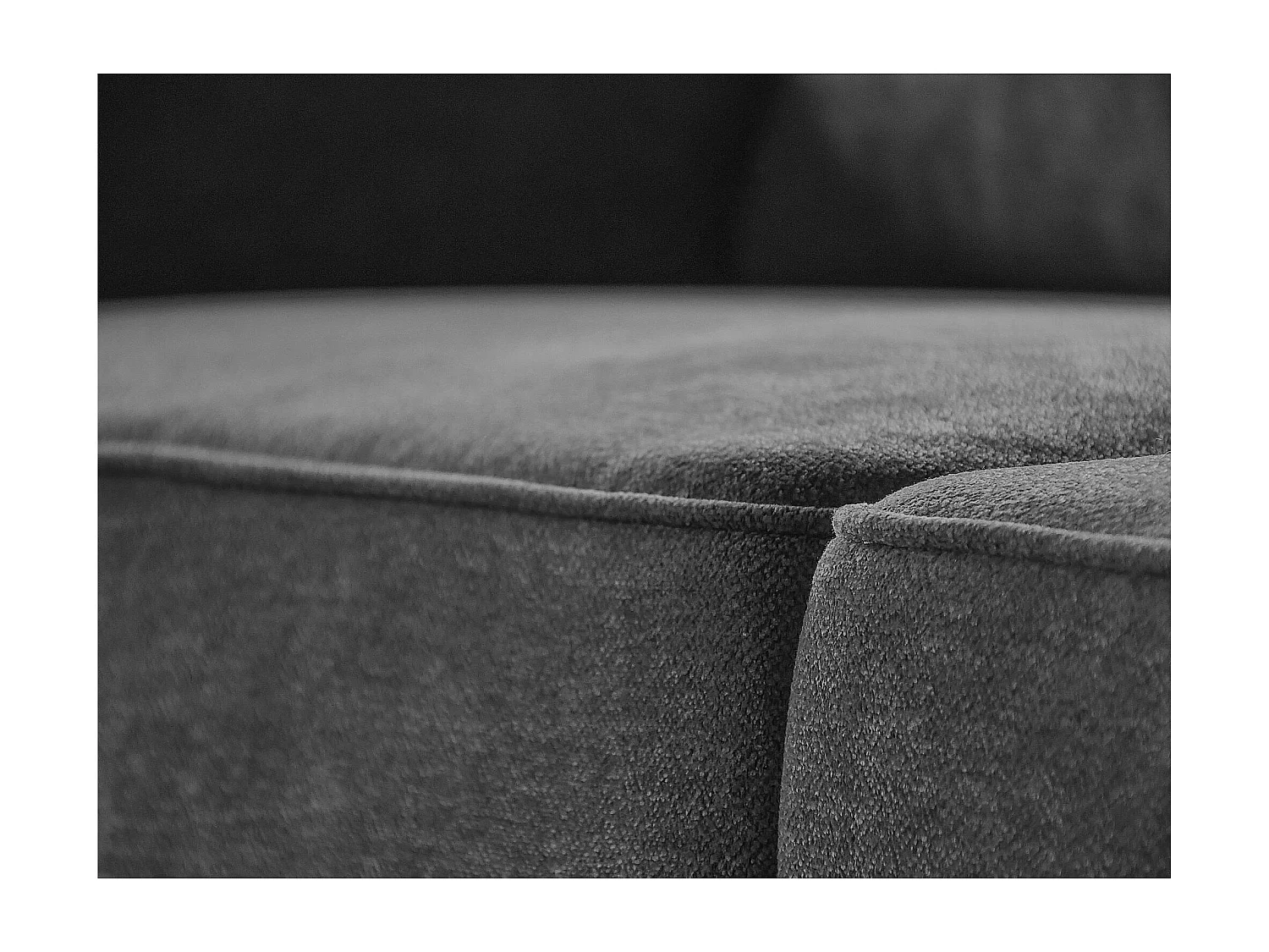 ECKSOFA Parma ohne Schlaffunktion grau links