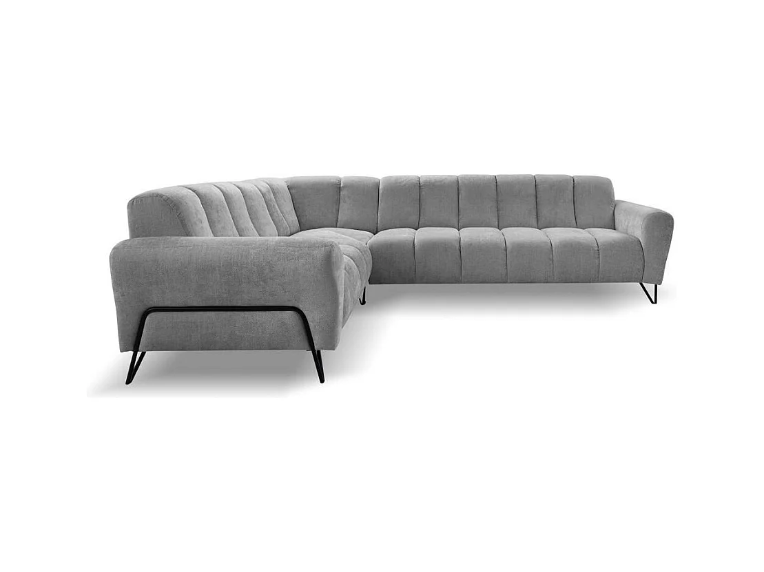 ECKSOFA Volare ohne Schlaffunktion grau rechts