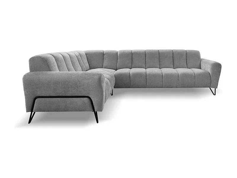 ECKSOFA Volare ohne Schlaffunktion grau rechts