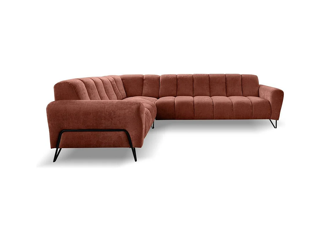ECKSOFA Volare sans fonction sommeil rouge à droite