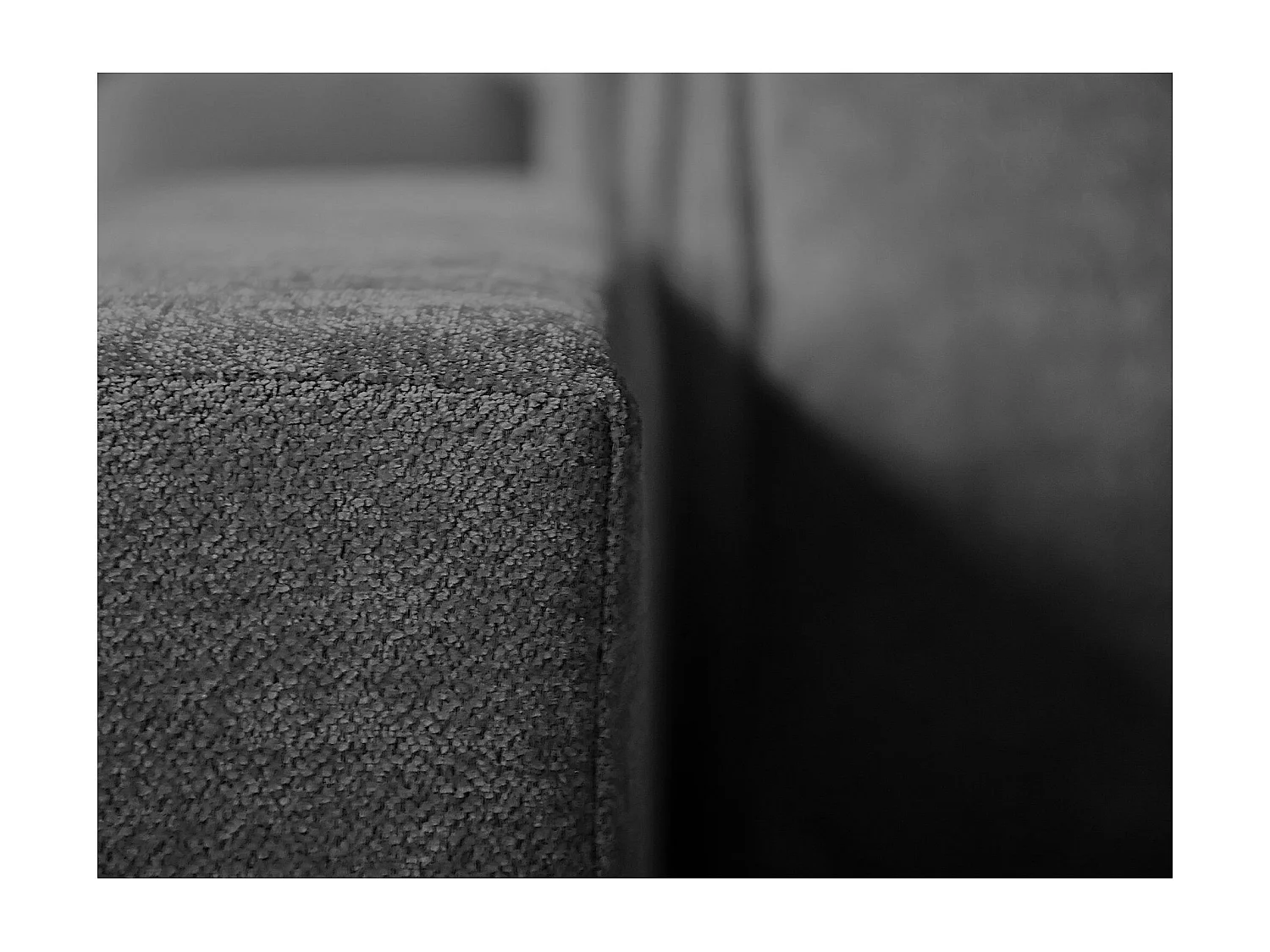 ECKSOFA Parma ohne Schlaffunktion grau rechts