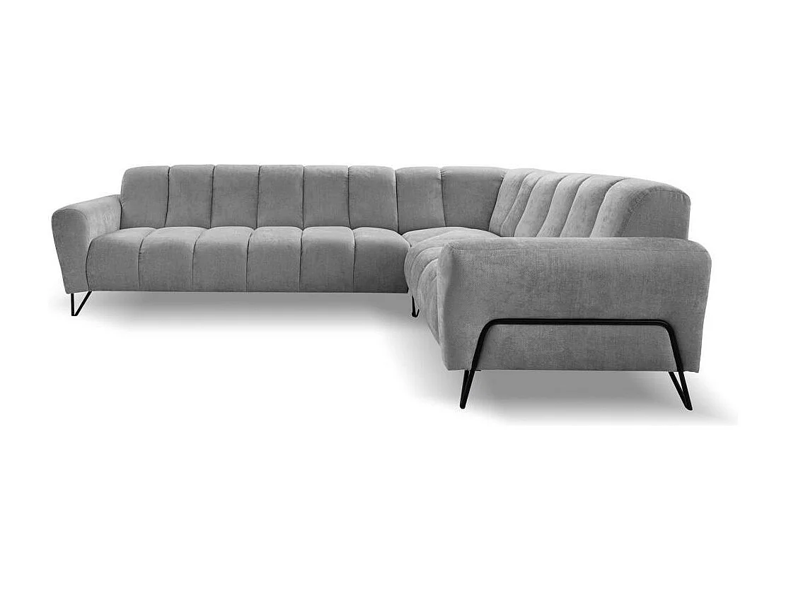 Hoekbank Volare zonder slaapfunctie grijs links