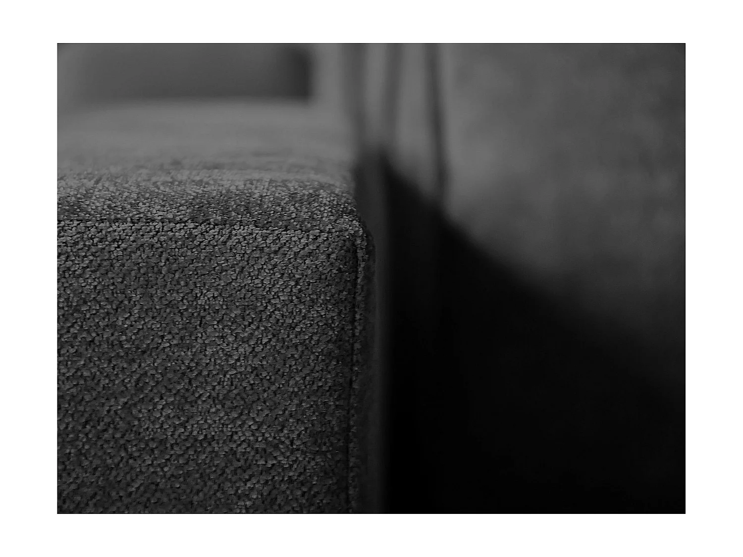 ECKSOFA Parma ohne Schlaffunktion dunkelgrau rechts