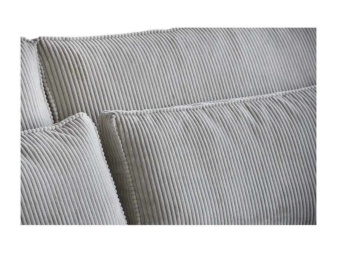 ECKSOFA Parma ohne Schlaffunktion dunkelgrau rechts