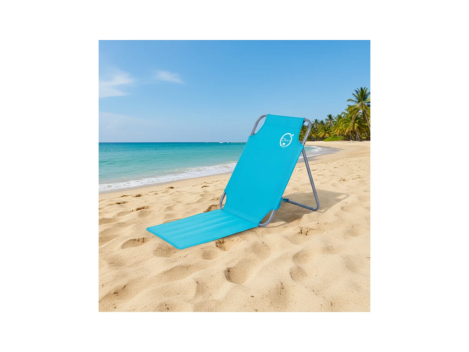 O'Beach Opvouwbare strandstoel - - Afmetingen: 45 x 163 x 44 cm