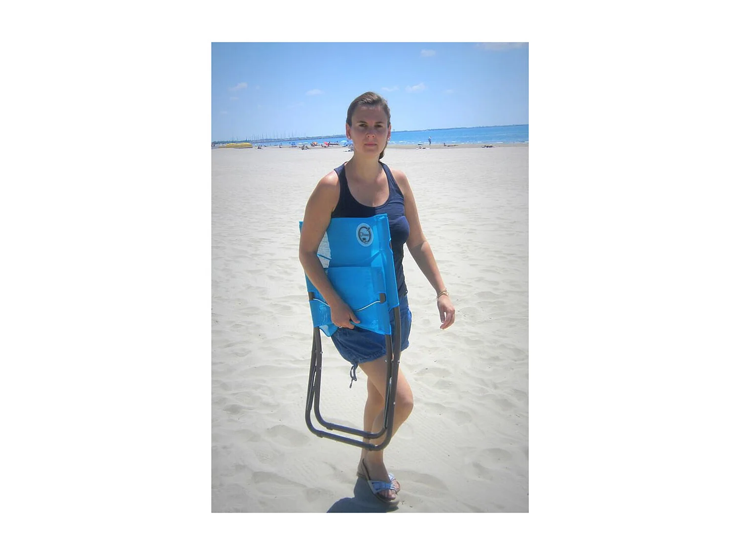 Sedia da spiaggia pieghevole - O'Beach - Dimensioni : 58 x 47 x 61 cm