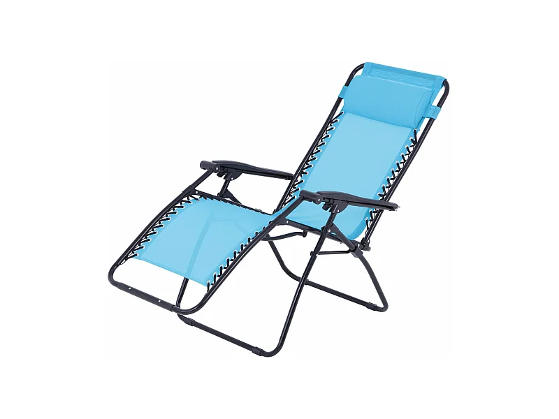 Relax-Gartensessel - O'Colors - Mehrere Positionen - Blau