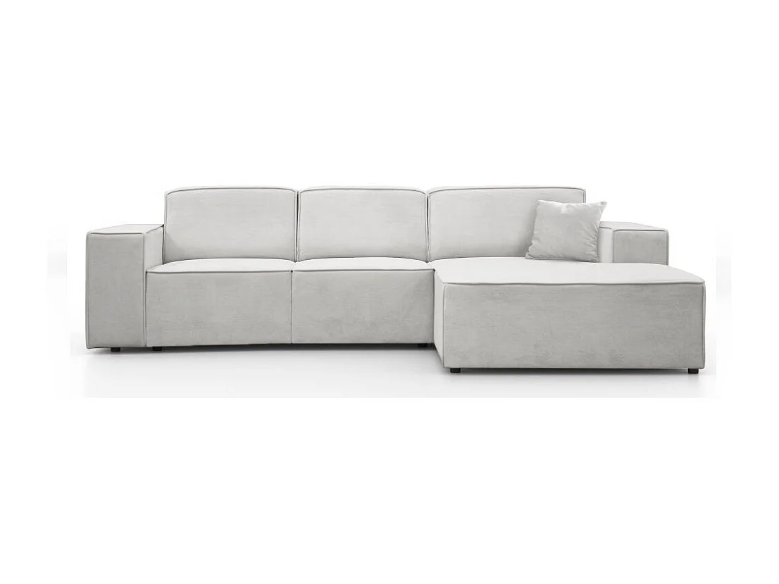 Hoekbank zonder slaapfunctie Pedro L beige rechts