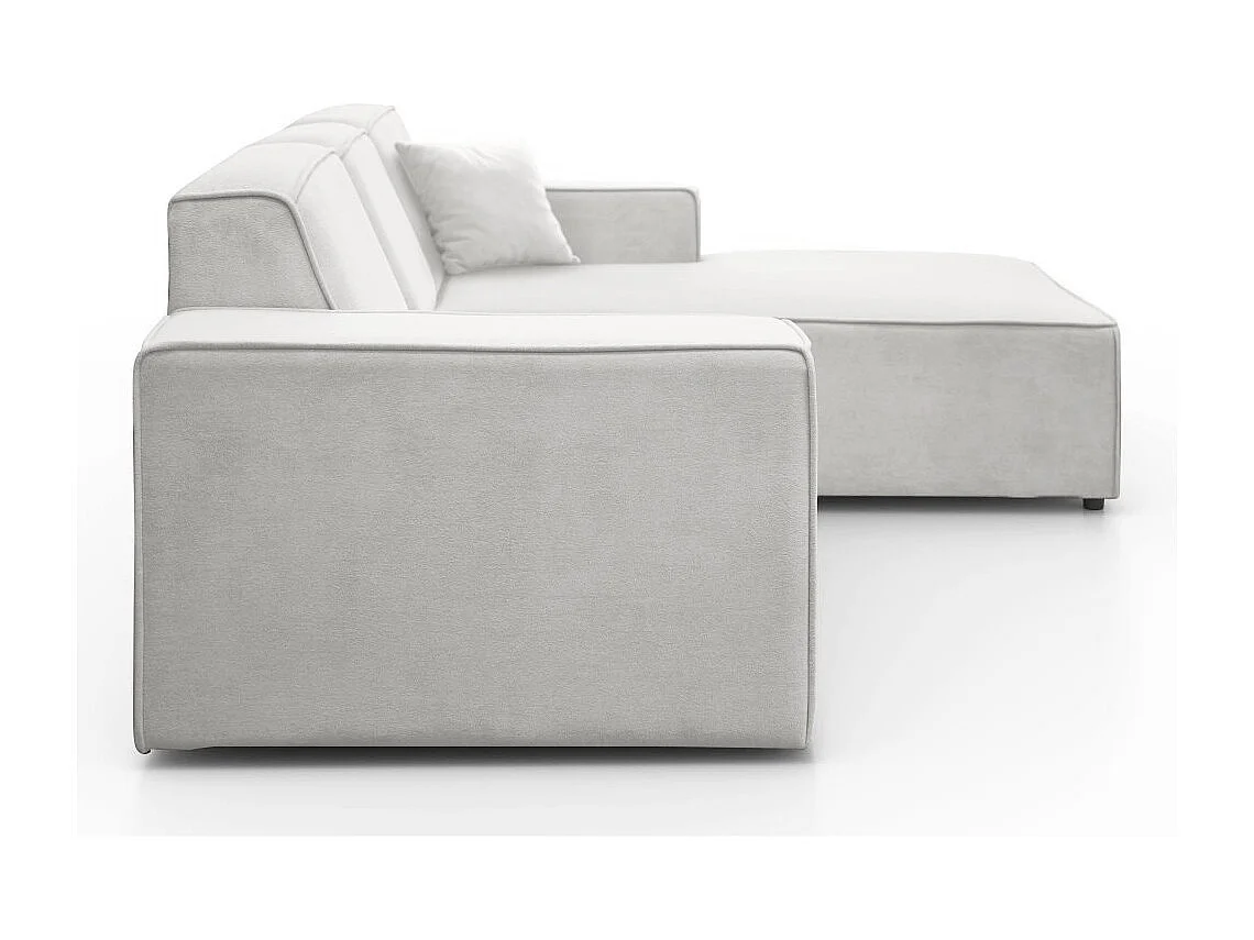 Hoekbank zonder slaapfunctie Pedro L beige rechts