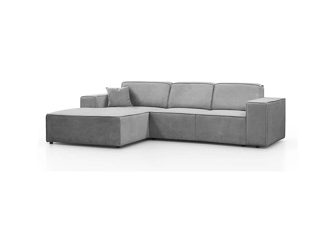 ECKSOFA ohne Schlaffunktion Pedro L hellgrau links