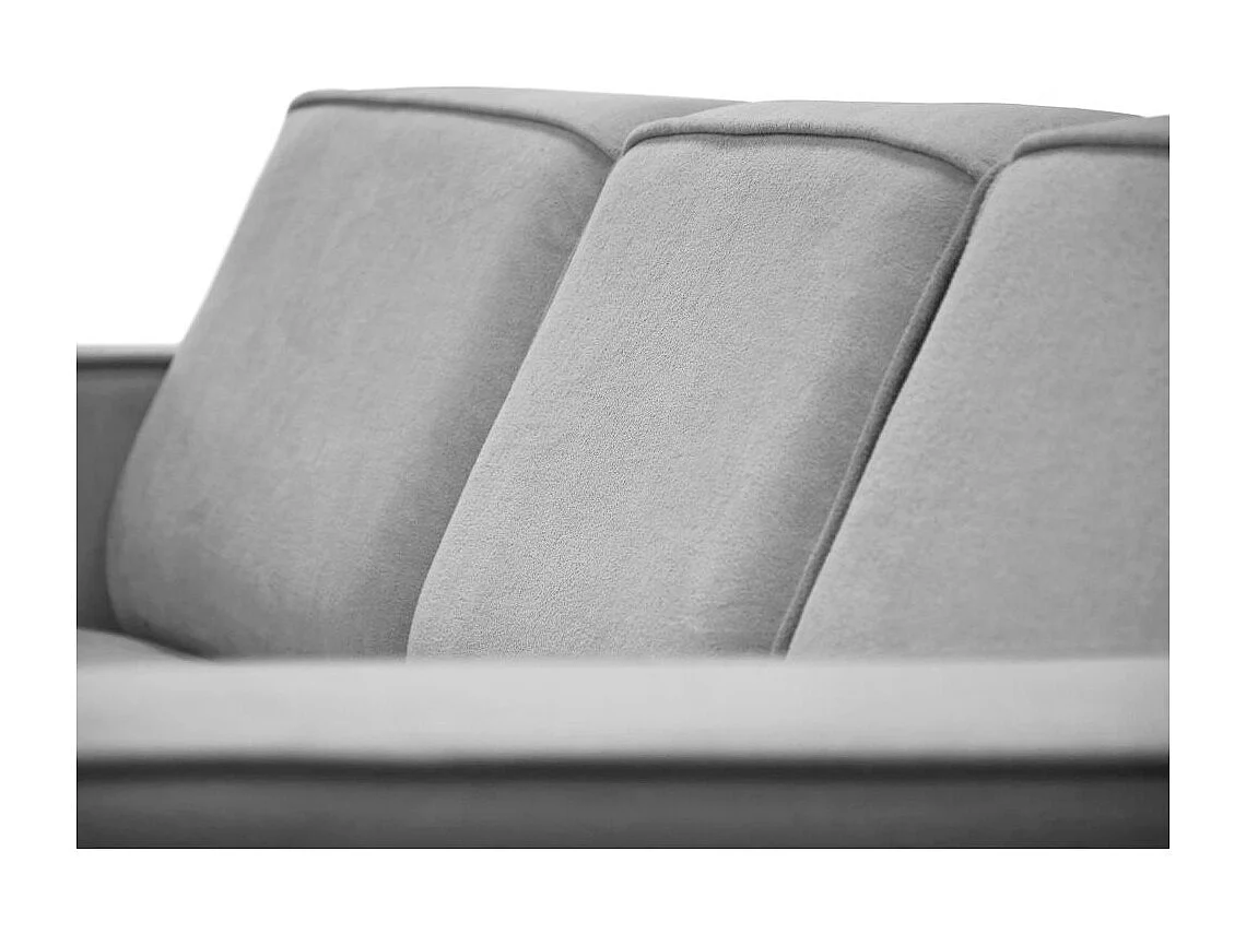 Hoekbank zonder slaapfunctie Pedro L lichtgrijs rechts