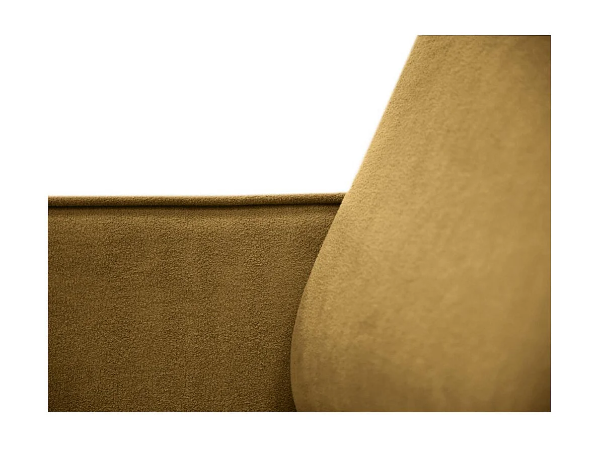 Hoekbank zonder slaapfunctie Pedro L geel rechts