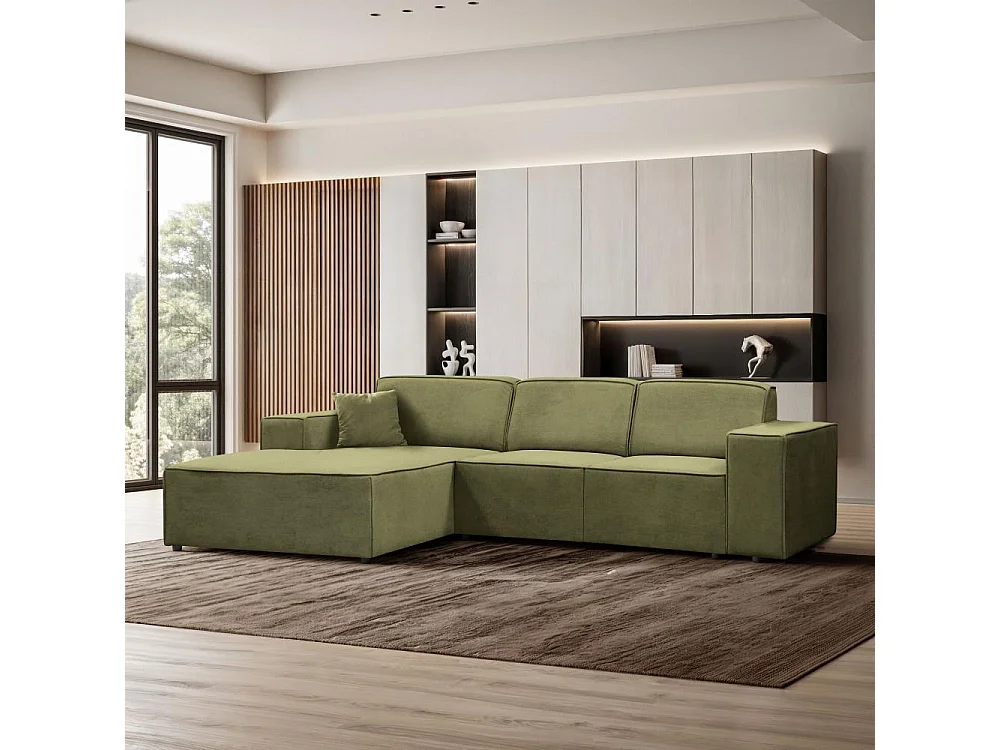 ECKSOFA ohne Schlaffunktion Pedro L hellgrün links