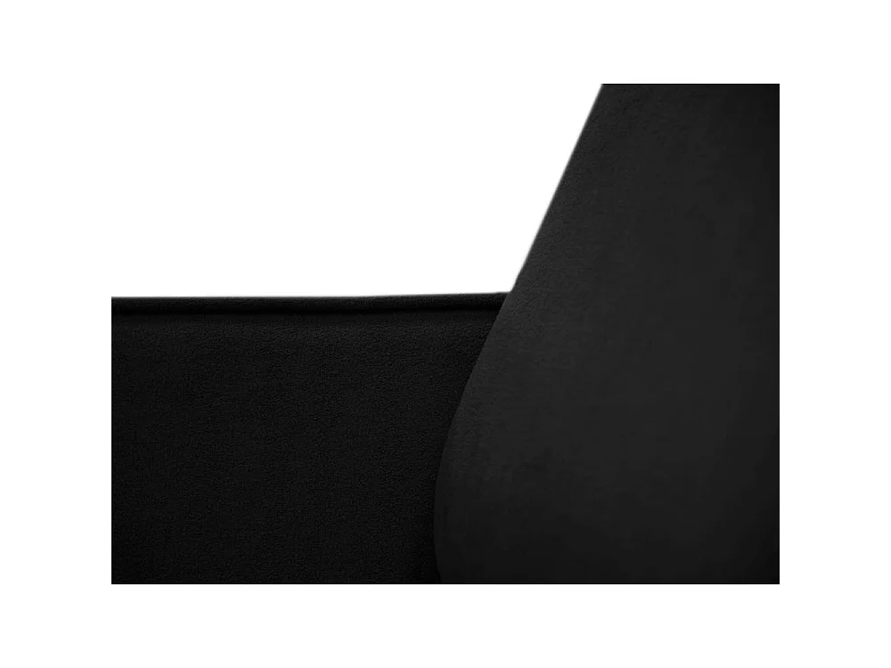 CANAPE sans fonction sommeil Pedro L noir gauche
