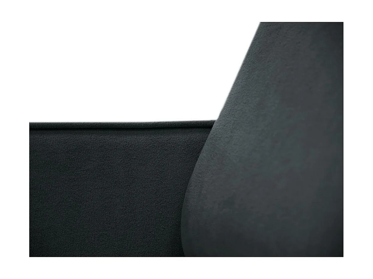 ECKSOFA ohne Schlaffunktion Pedro L dunkelgrau rechts