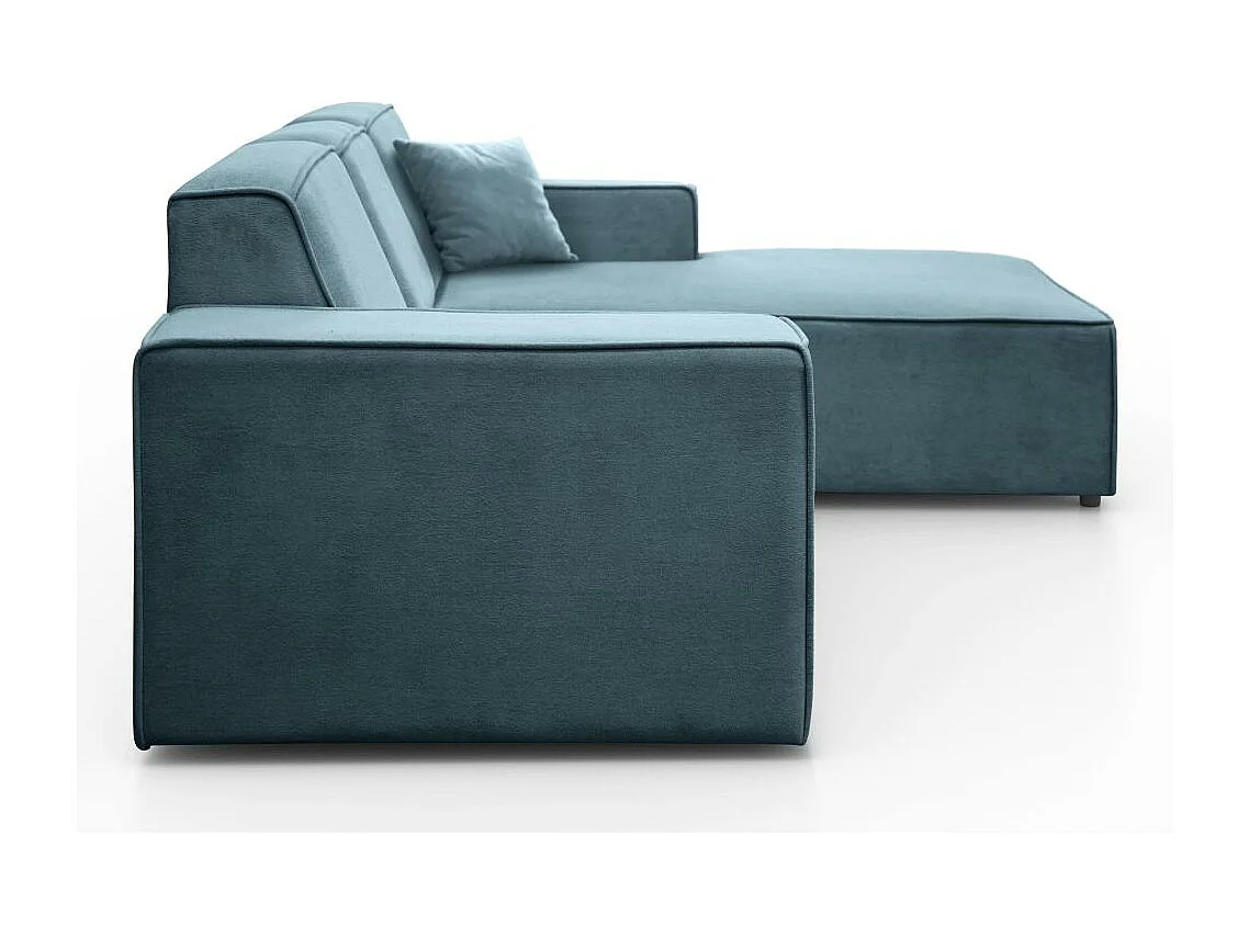 Hoekbank zonder slaapfunctie Pedro L lichtblauw rechts