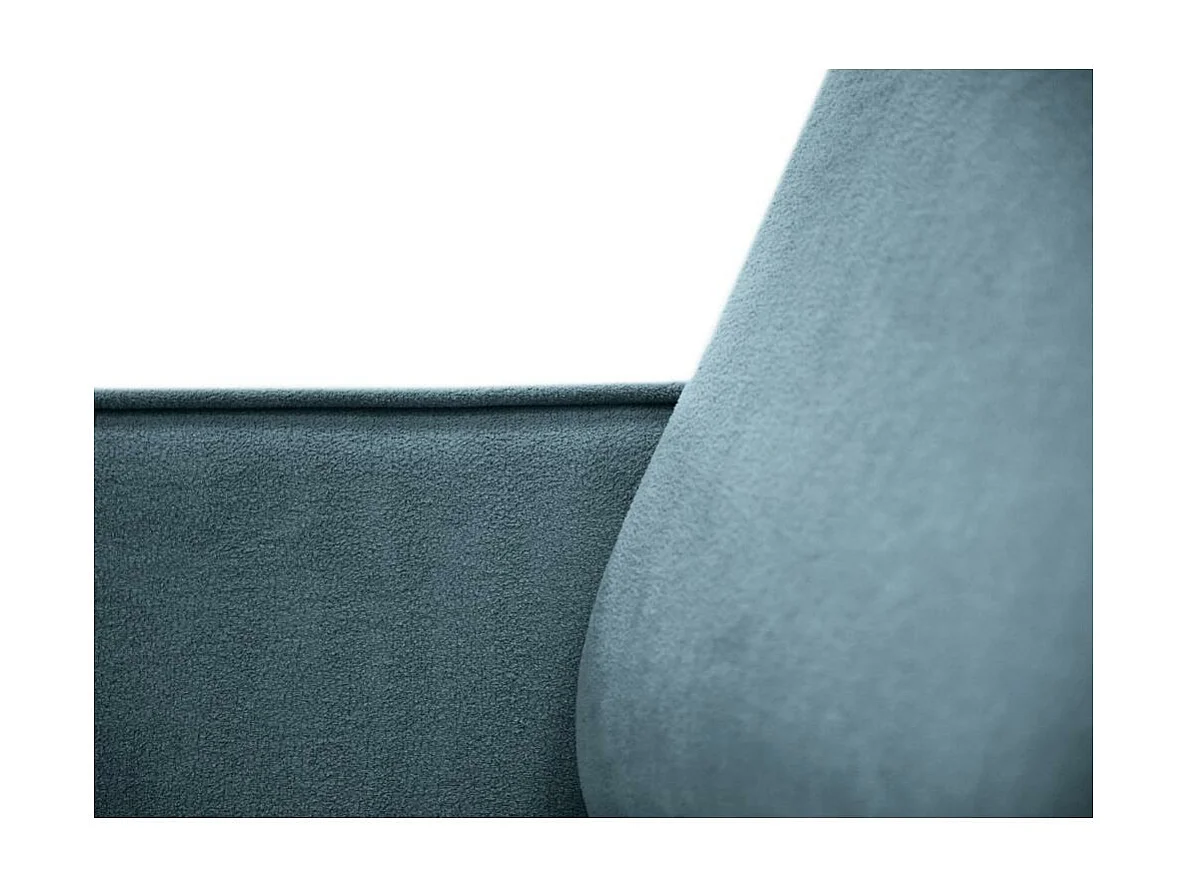 Hoekbank zonder slaapfunctie Pedro L lichtblauw rechts