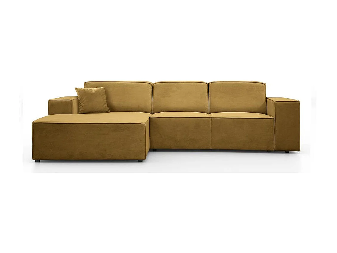 ECKSOFA ohne Schlaffunktion Pedro L gelb links