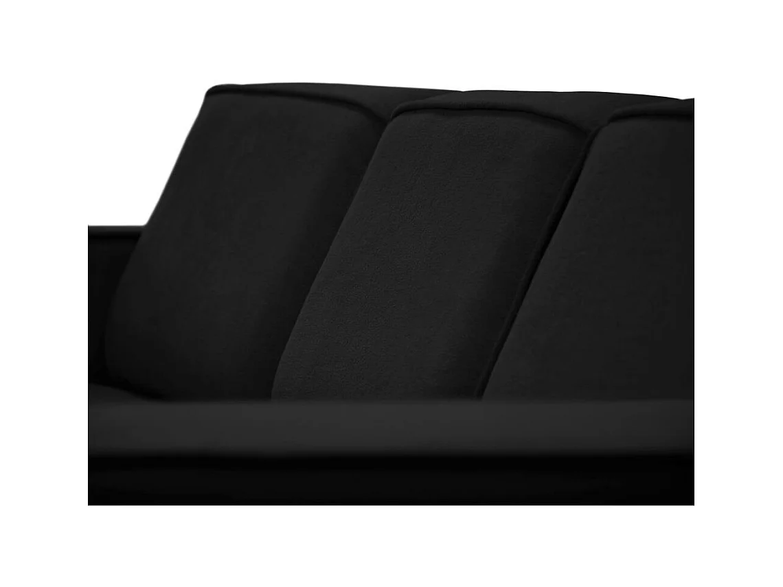 ECKSOFA ohne Schlaffunktion Pedro L schwarz rechts