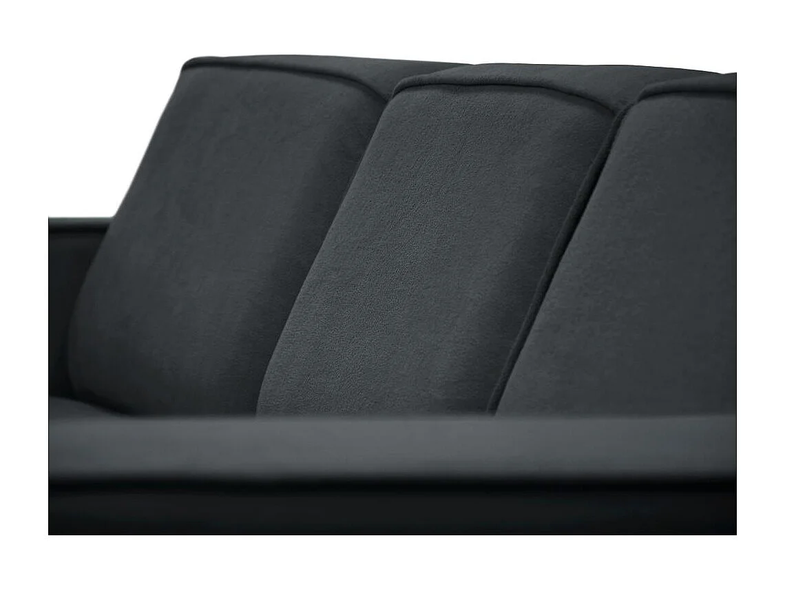 CANAPE sans fonction sommeil Pedro L gris foncé gauche