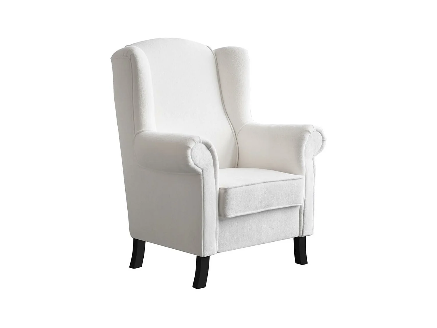 OHRENSESSEL Leonardo beige boucle-stof