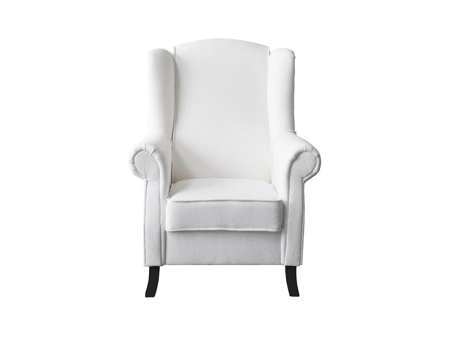 OHRENSESSEL Leonardo beige boucle-stof