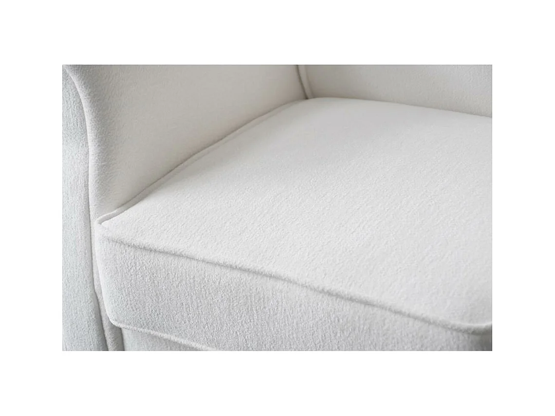 OHRENSESSEL Leonardo beige boucle-stof