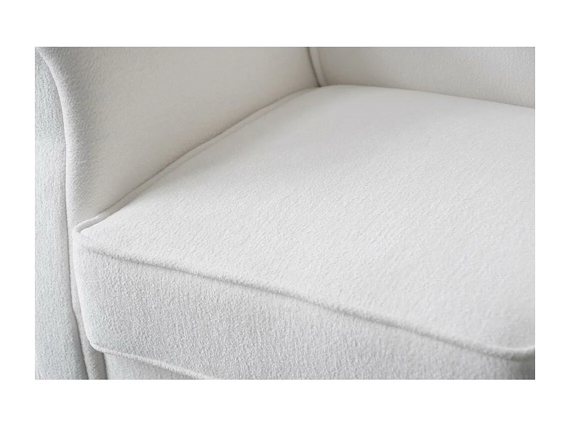 OHRENSESSEL Leonardo beige boucle-stof