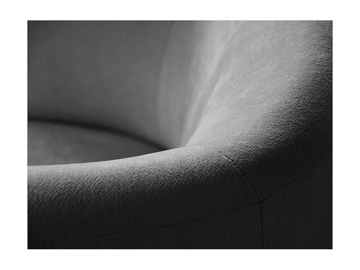 FAUTEUIL Nori gris velours