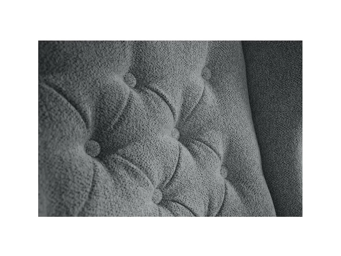 CHESTERFIELD-FAUTEUIL Falco gris avec pieds en bois de hêtre