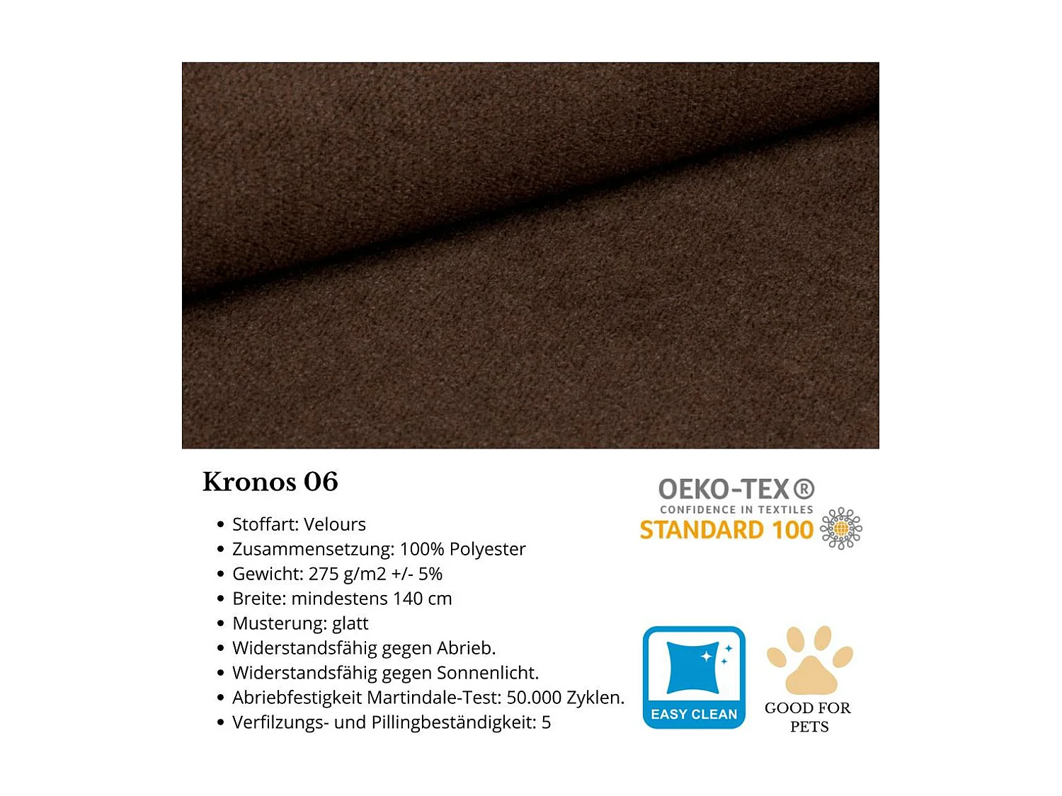 CHESTERFIELD-SESSEL Falco braun mit Holzbeinen